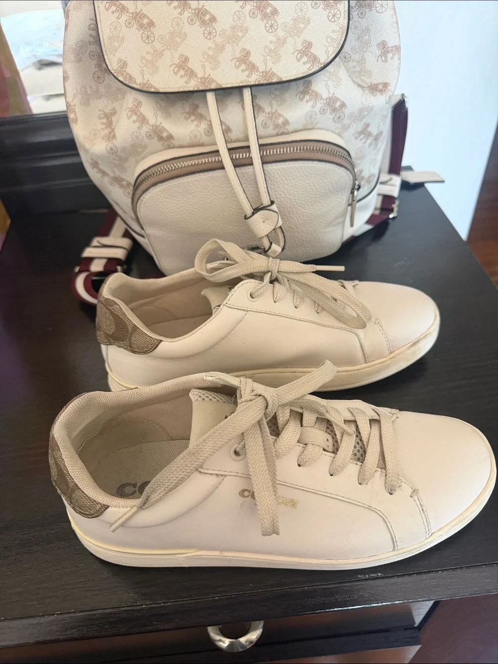 Coach comfortable cream